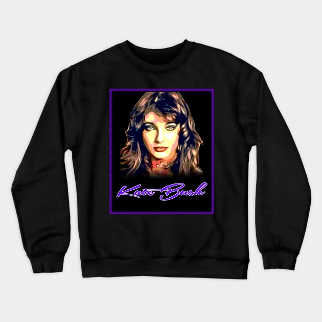 Kate Bush Crewneck Sweatshirt by Designs That Rock